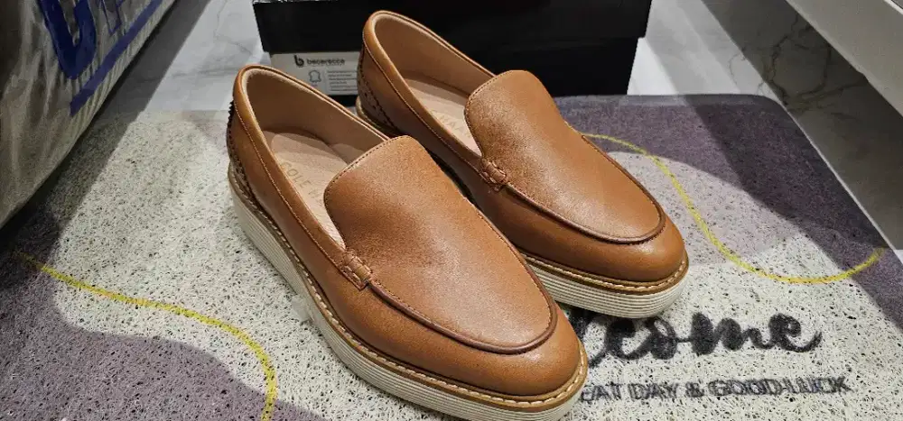 Sepatu COLE HAAN Grand360 Woman Genuine Leather brown size 39 Like new