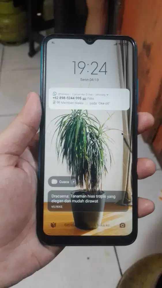 Redmi 9a ram 3 fulset tapi nggk ada kepalanya chargernya ,nominus