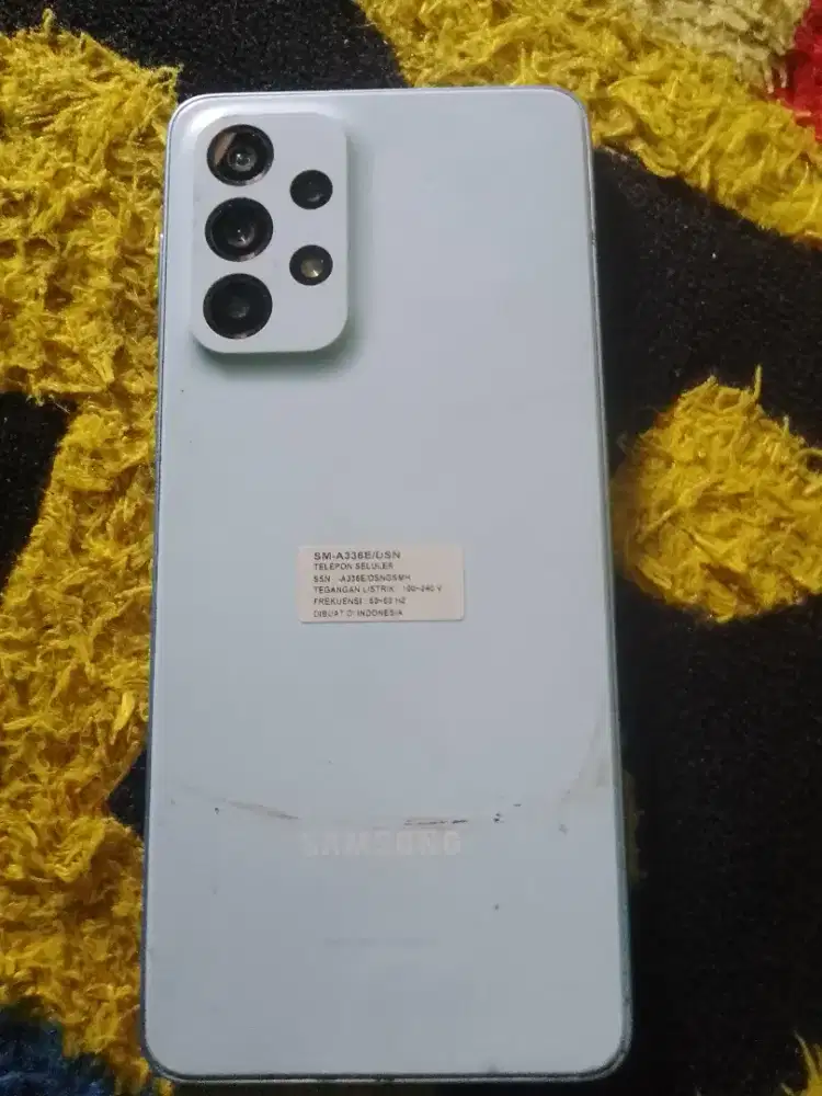 Samsung A33 5G RAM 8/128 Minus Layar Garis Normal Mesin