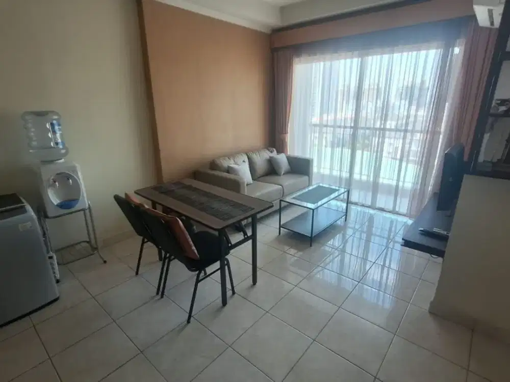UNIT BAGUS BERSIH DAN FULL FURNISH ! SEWA APARTEMEN CITY HOME – MANHATTAN