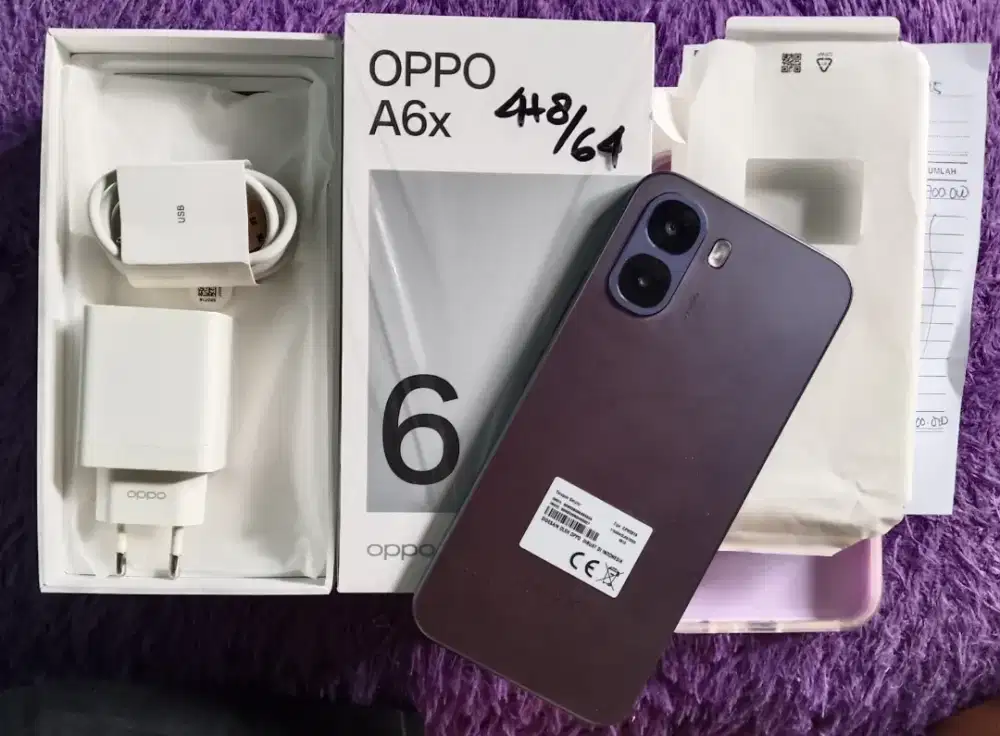 OPPO A6X RAM 4+8/64