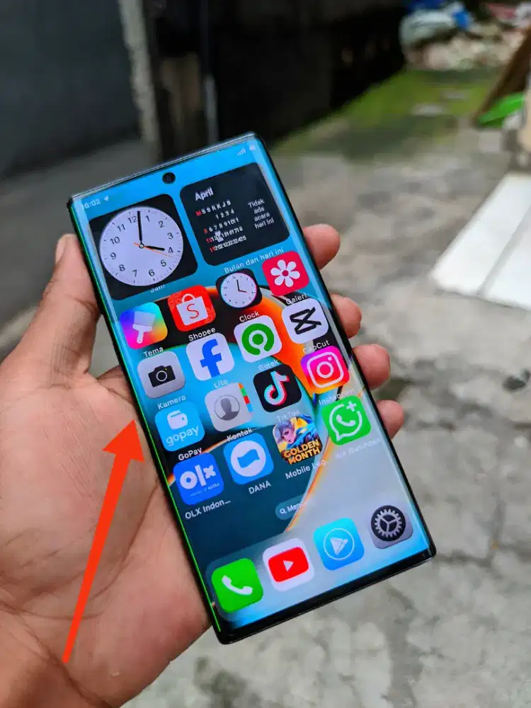 Samsung note 10 edge minus dikt siap pakai 8+8/256gb