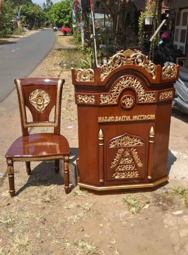 Mimbar podium kursi
