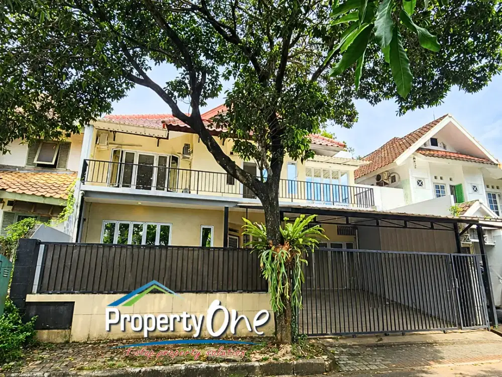 Jual Rumah 2 Lantai Full Renovasi Lokasi Strategis Di Giri Loka Dekat Akses KRL Rawa Buntu Dan Tol BSD