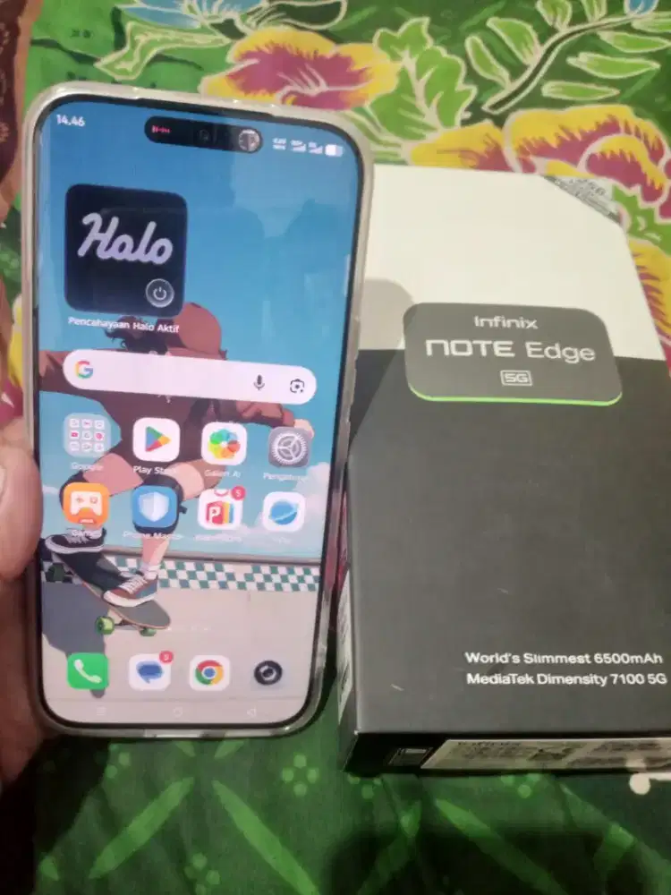 Infinix note edge 8/256GB