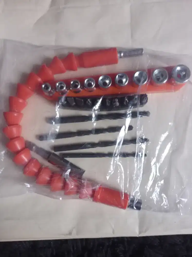 Aksesoris mata bor set mata obeng bit shock lengkap