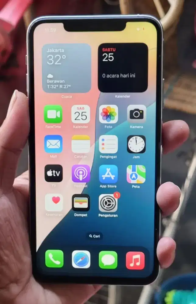 Iphone 11 promak 64gb unit kabel data