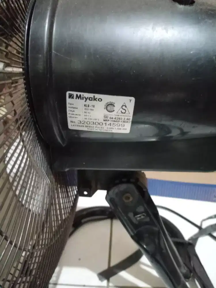 Kipas angin Miyako matot 18inch