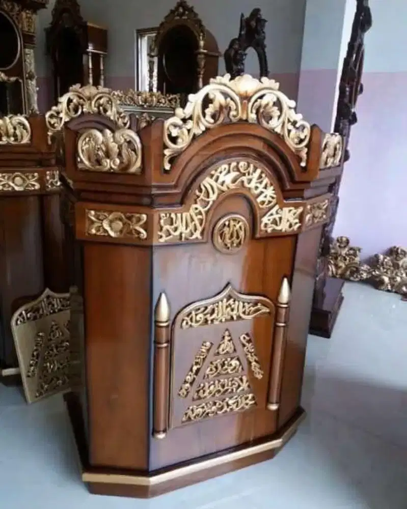 Mimbar mushola mimbar wajik