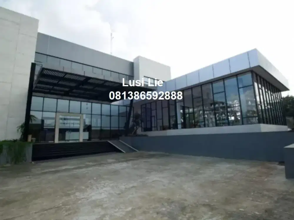 Pabrik Serpong Jl. Puspitek Raya luas 6500m, rapi siap pakai