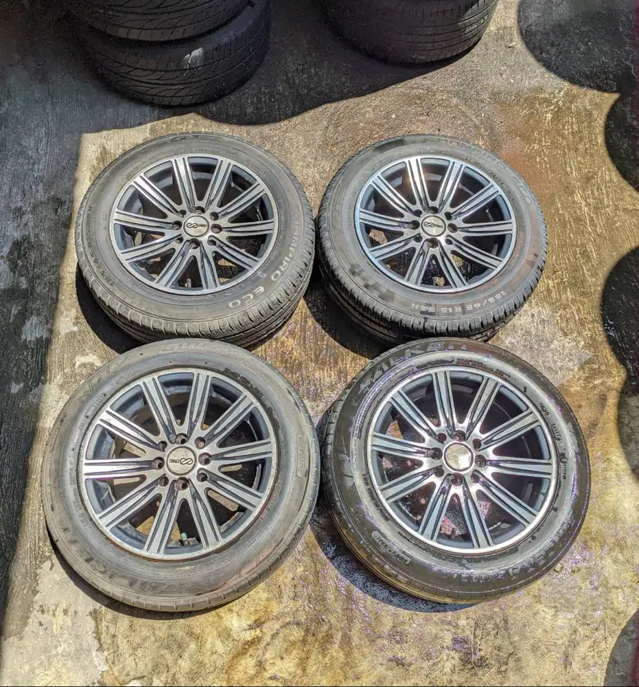 Velg compomotive r15 pcd 4×100/114 Lbr 7  et40