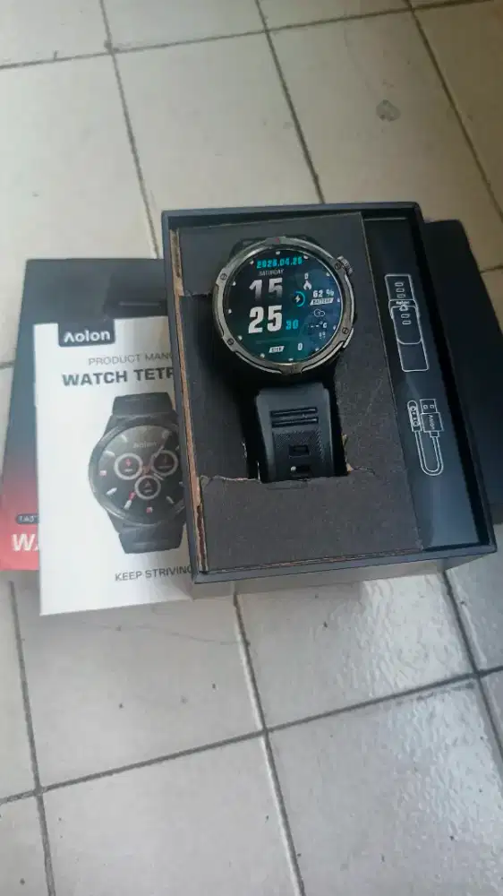 Smartwach aolon original lenkap mulus