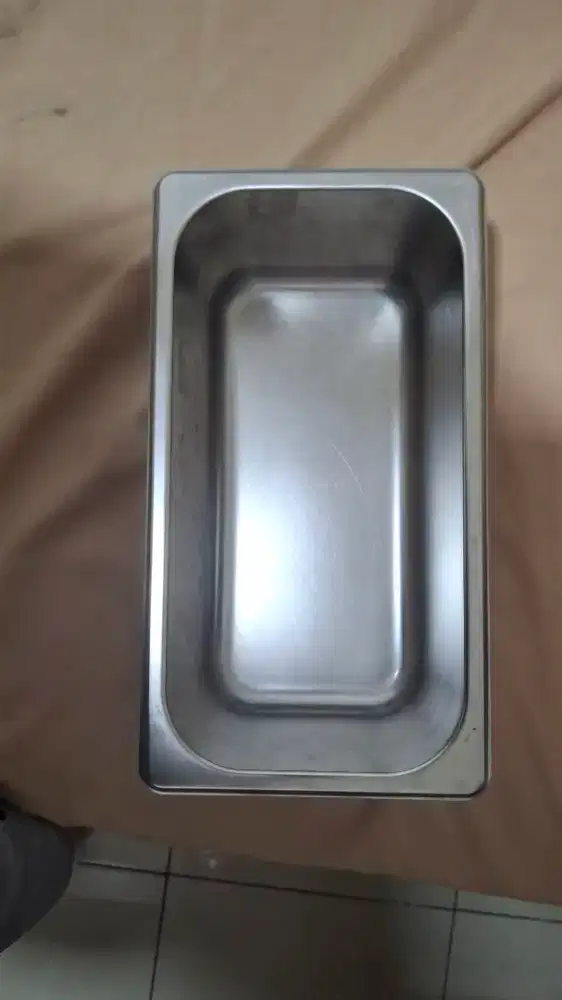 Wadah makanan serba guna, stailess stell (4buah)