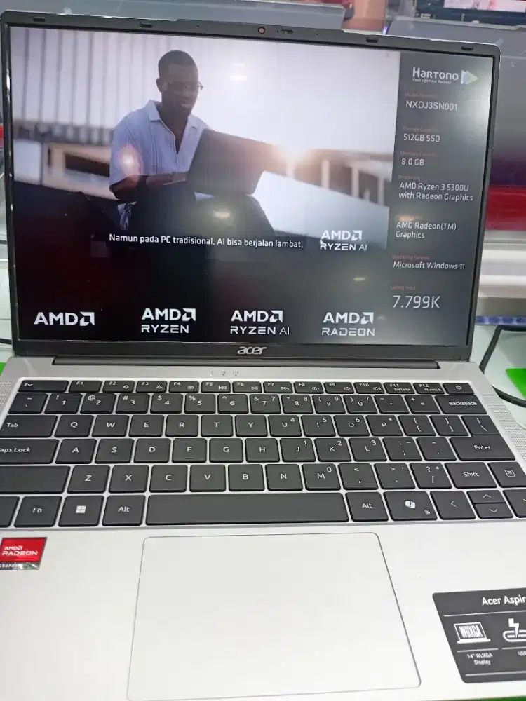 Laptop Acer AMD Ryzen 3 Bisa Cicilan Pake Home Credit Mulai 15rb/hari