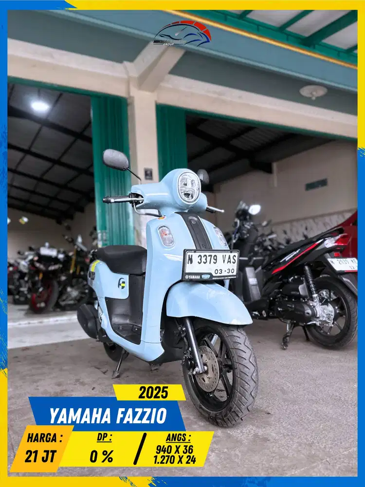 YAMAHA FAZZIO 2025 LIKE NEW MASZEHH HIKMAH MOTOR KEPUH