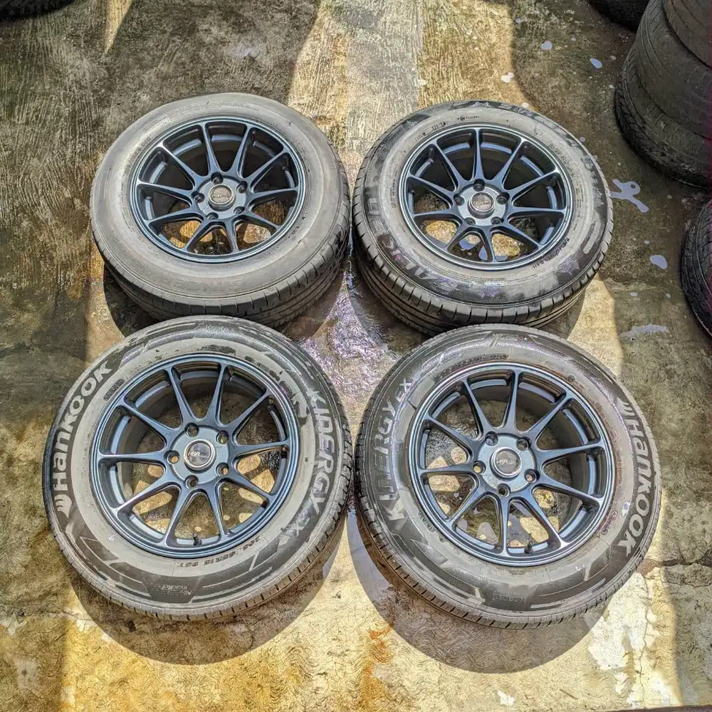 Velg Hsr  r15 pcd 5×114 Lbr 7, 5  et 30