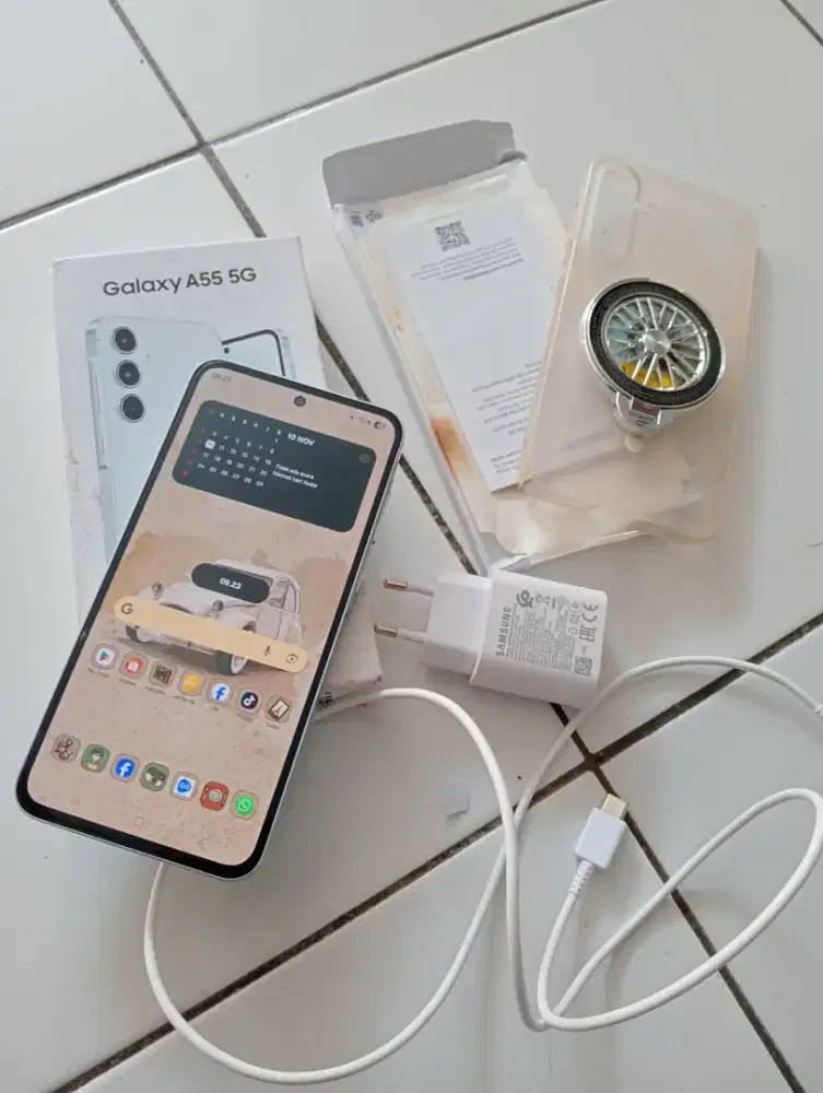 Di jual samsubg a55 fullset ram 8/256