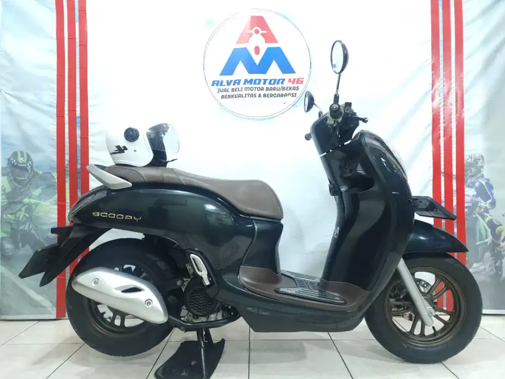 ( KREDIT DP 500 RB ) HONDA SCOOPY PRESTIGE TH 2024 SUPER LIKE NEW