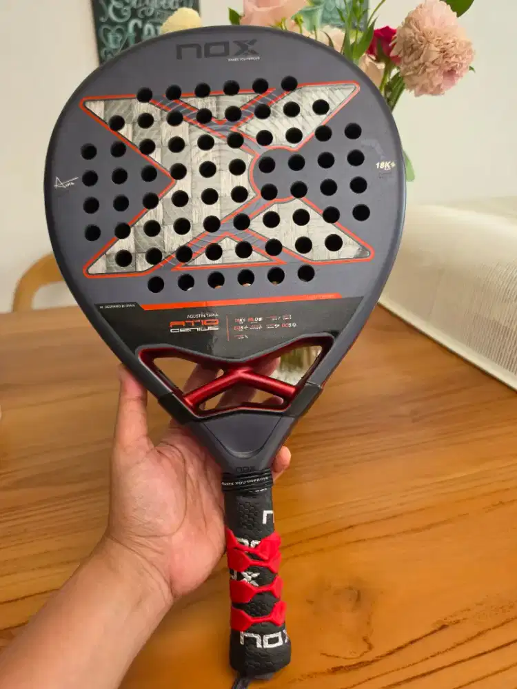 Raket Padel Like New 99,9% Nox AT10 Genius Carbon 18k