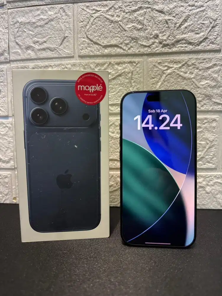 iPhone 17 Pro 256gb Deep Blue Garansi Resmi Digimap Ibox Nov 2026
