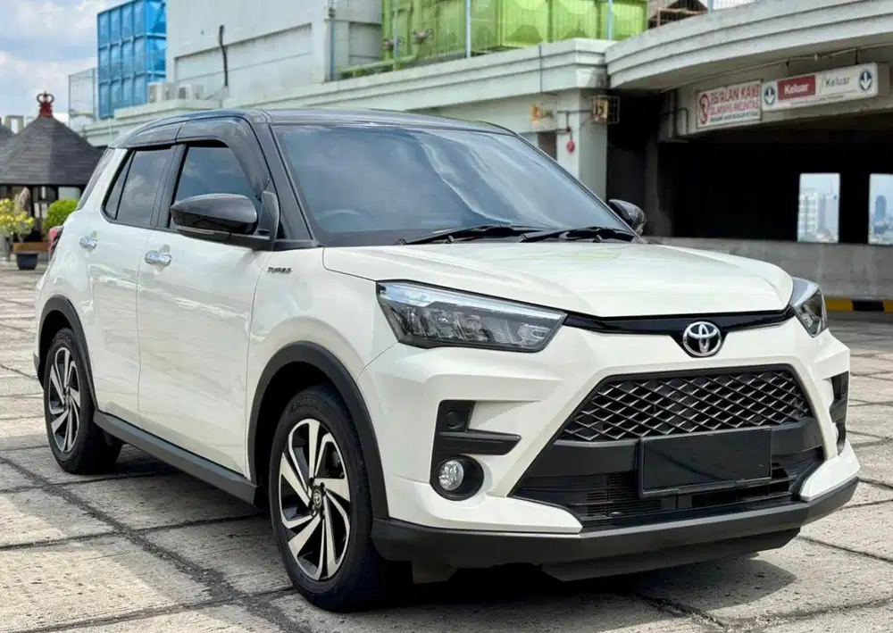 [LOW KM 32.000] RAIZE 1.0 TURBO G CVT TWO TONE 2022 PUTIH TT 2023 AT