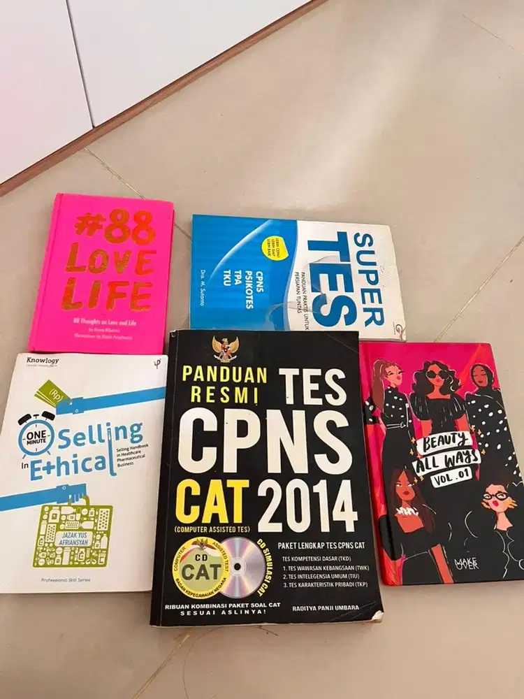 GRATIS Buku Campur (Motivasi, CPNS, dll) – Ambil Cepat!