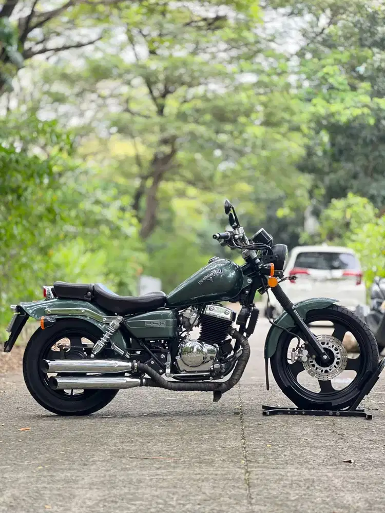 BENELLI PATAGONIAN EAGLE 250 KARBU 2021 HIJAU KM 5K PAJAK ON SUPERB