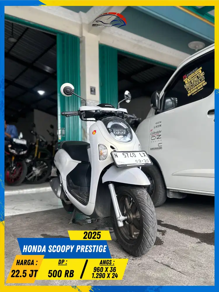 HONDA SCOOPY PRESTIGE 2025 LIKE NEW MASZEHH HIKMAH MOTOR KEPUH