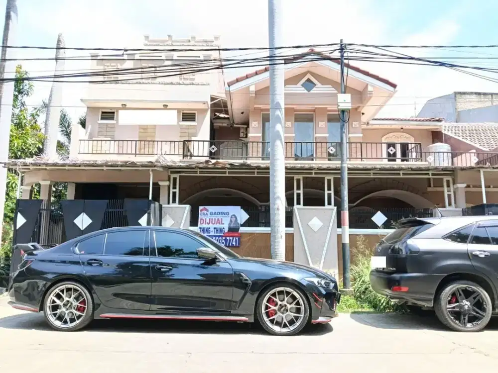 Ss.3767 - Murah !! Dijual Rumah Hook 14x17 Cocok untuk Kost/Kantor di Kelapa Hybrida Hadap Timur Selatan