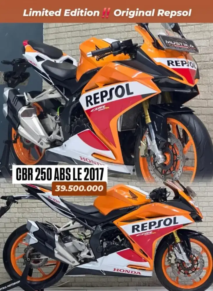 Honda CBR250RR tahun 2017