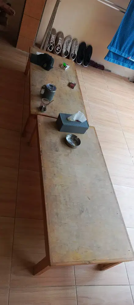 Meja buat warkop 1 set