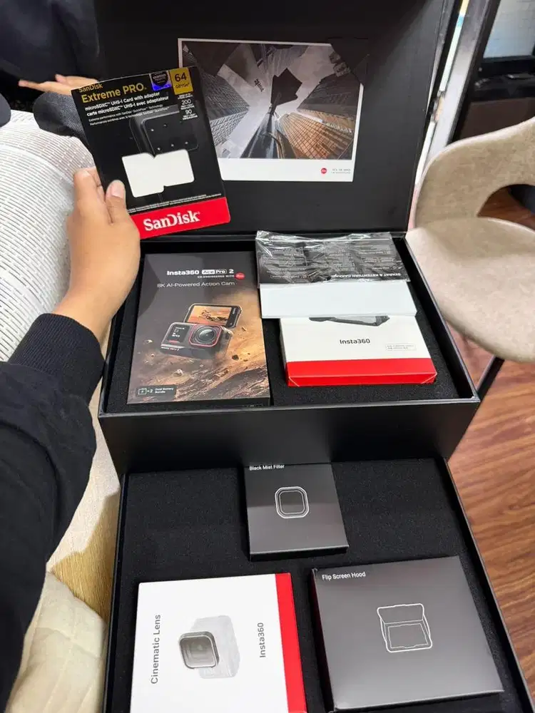 Baru 2 pekan Insta 360 ace pro 2 videography bundling