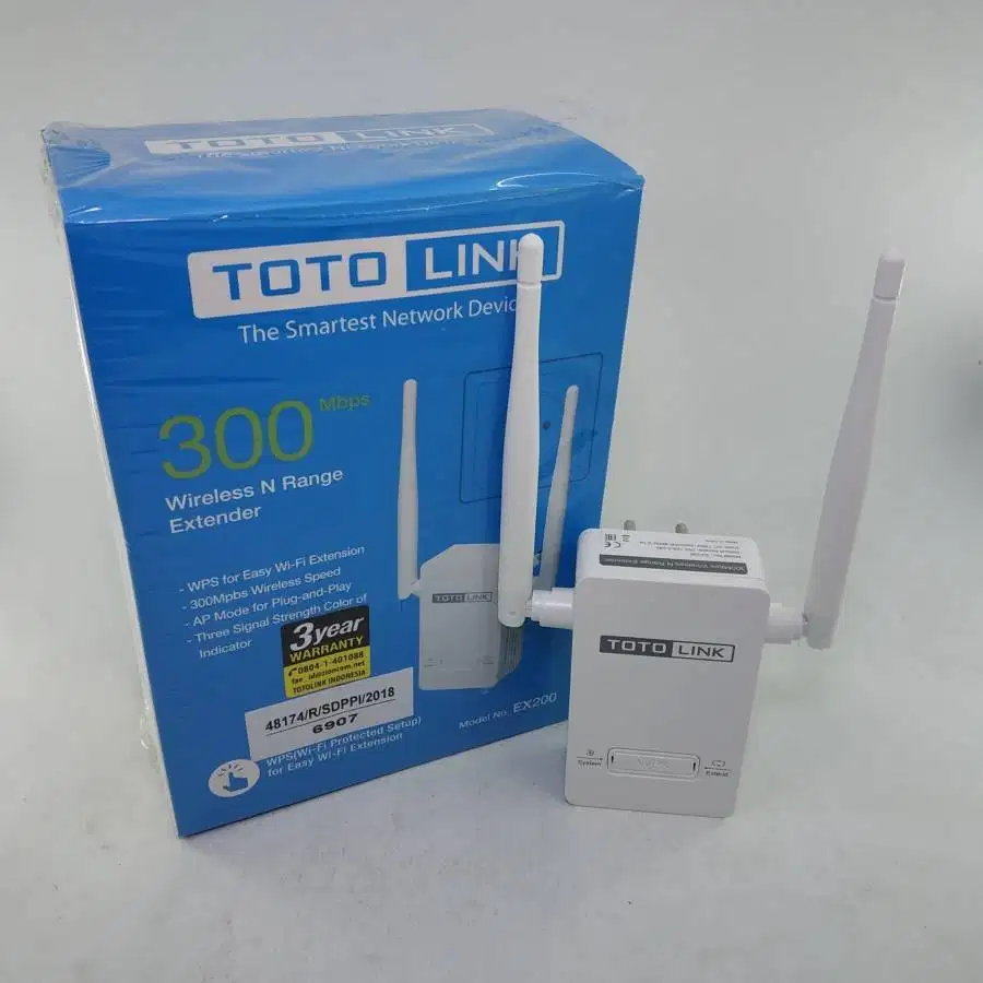 Toto Link EX200 Wireless Range Extender 300Mbps