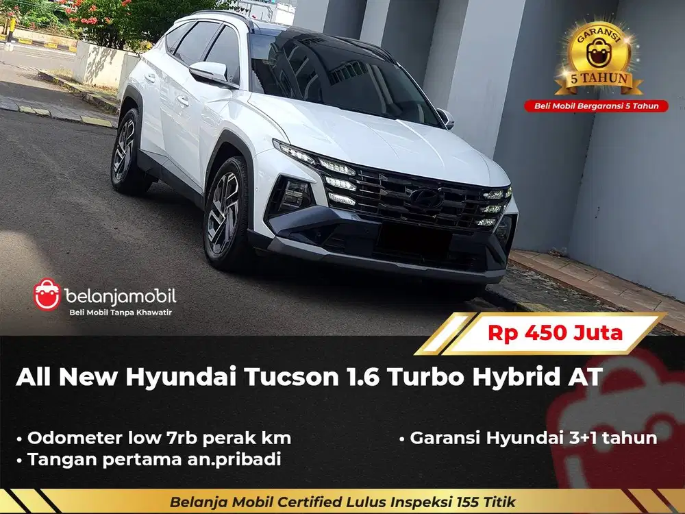 [ LOW KM 7RB ] Hyundai Tucson 1.6 Turbo HEV Hybrid AT 2024/2025