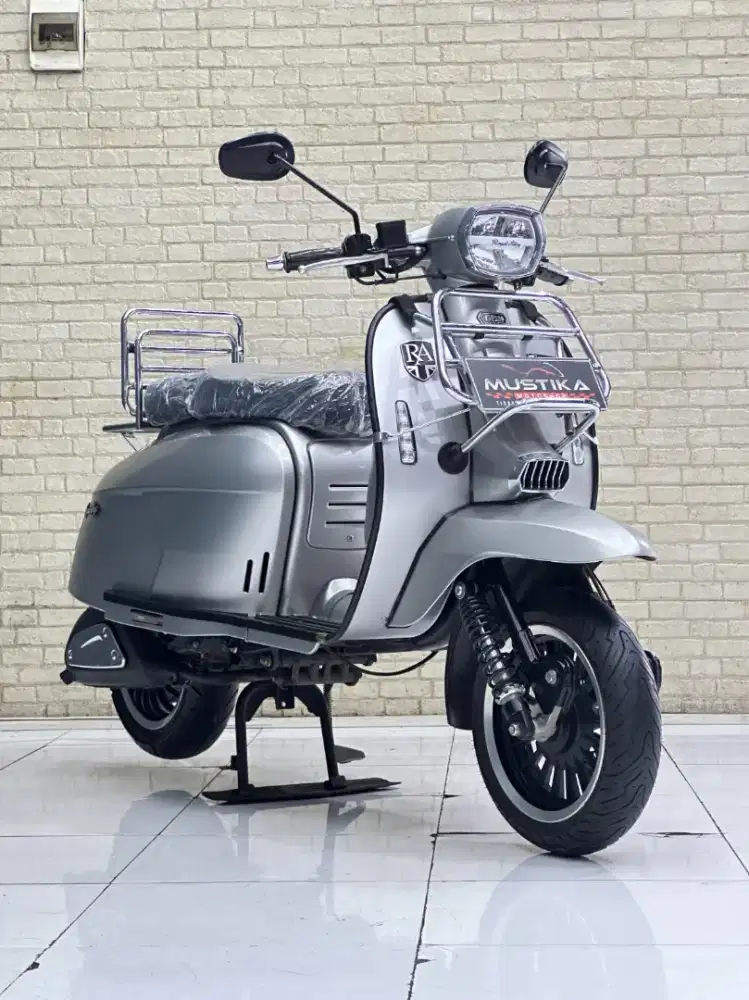 SCUTER RARE ITEM‼️Royal Alloy GP150 Pmk 2023 - Mustika Motoshop