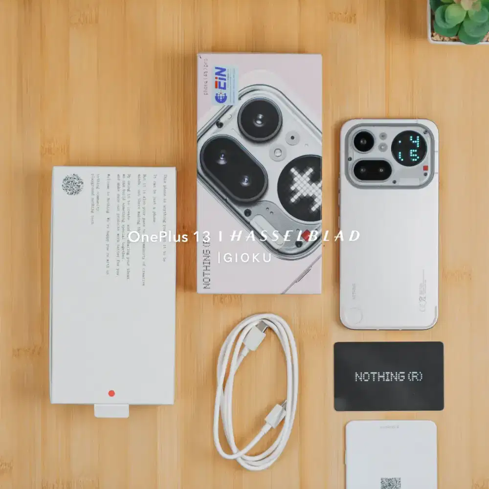 Nothing Phone 4a Pro 5G 12/256GB like new, IMEI Terdaftar bea cukai