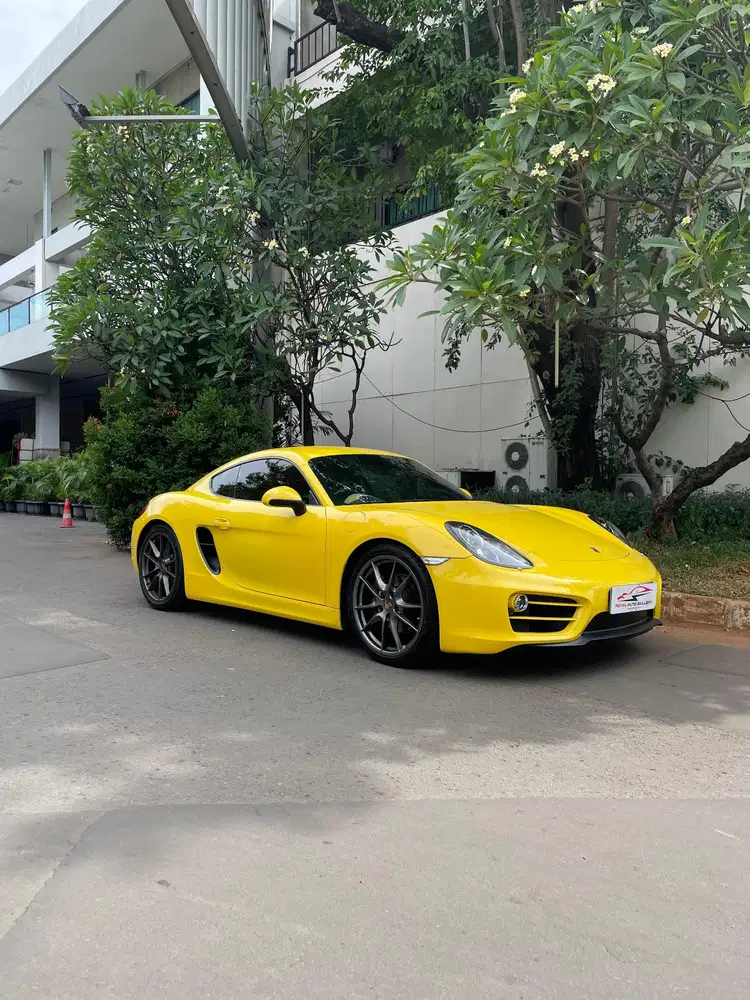 Porsche cayman 2.7 PDK
Yellow 
2014