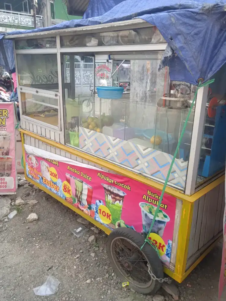 Jual Gerobak bekas Gorengan