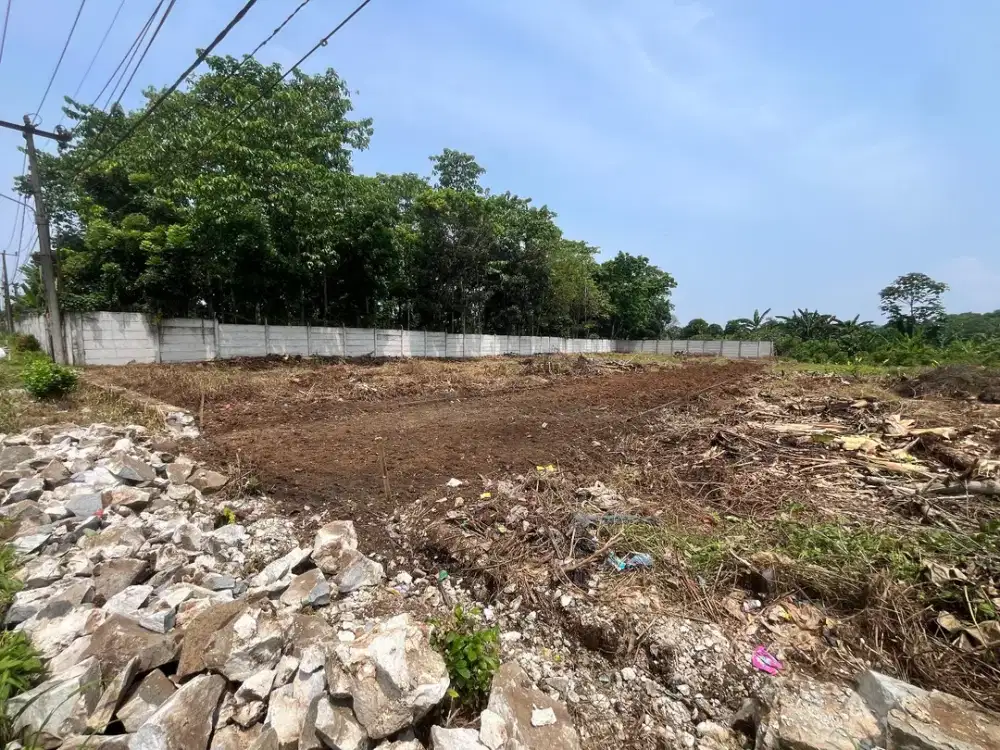 Kavling Cisauk, Luas 100-an Akses Mobil Cocok Bangun Rumah