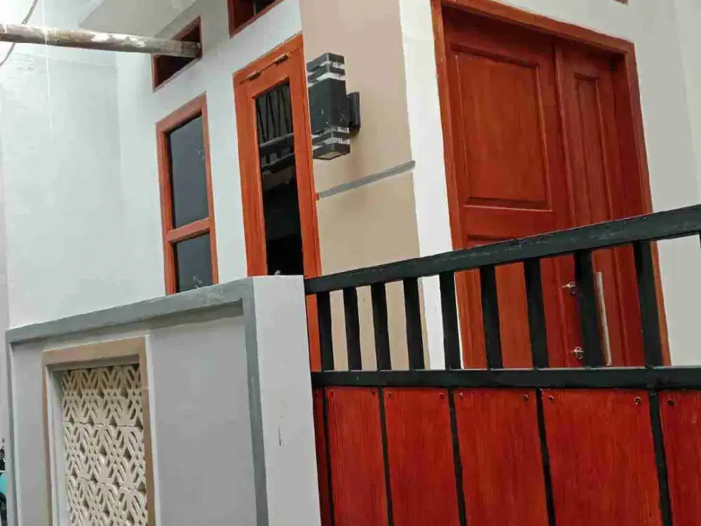 rumah siap huni akses motor di utan kayu jakarta timur