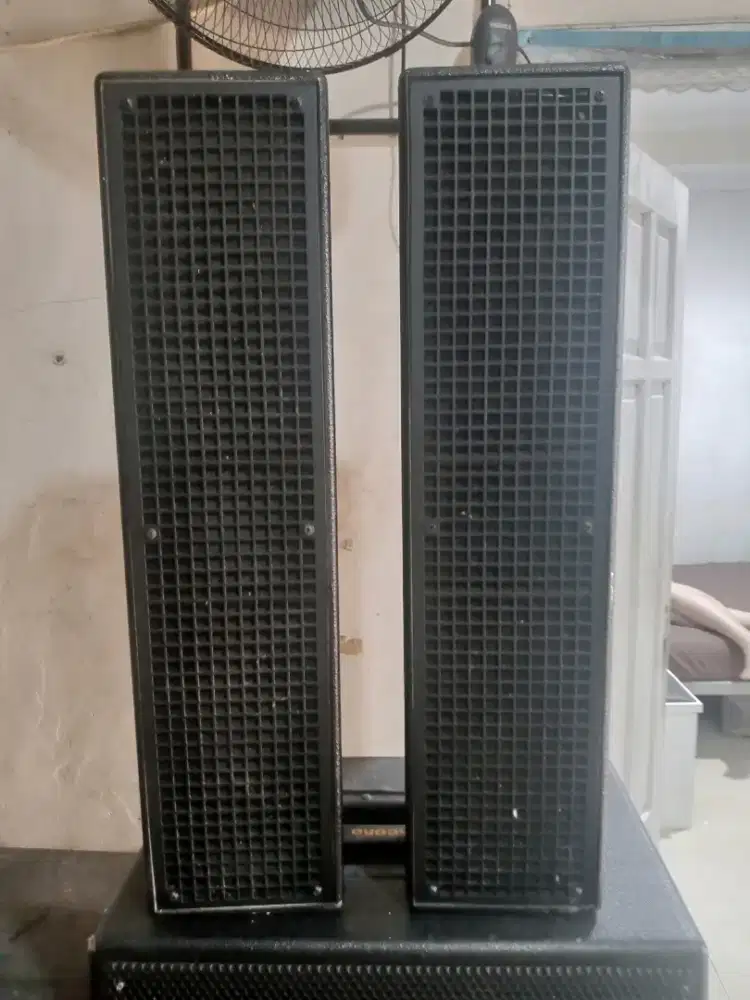 speaker column 4inc x 5 pasif kling frietag  dan power crown