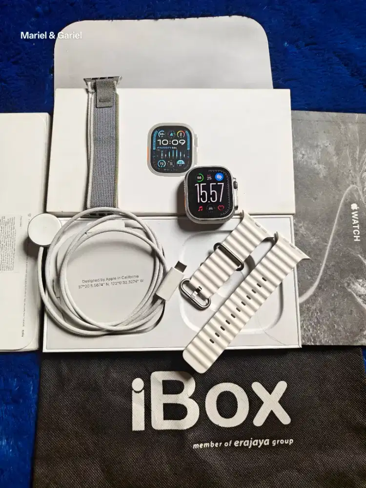 Apple Watch iWatch Ultra 2 iBox BH 100 Titanium 49mm Fullset Second
