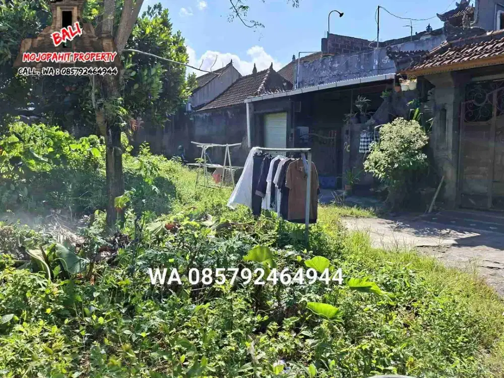 Di jual tanah kapling terbatas hanya 4 unit di jl Nangka Utara Denpasar deket ke McDonald's Gatsu tengah