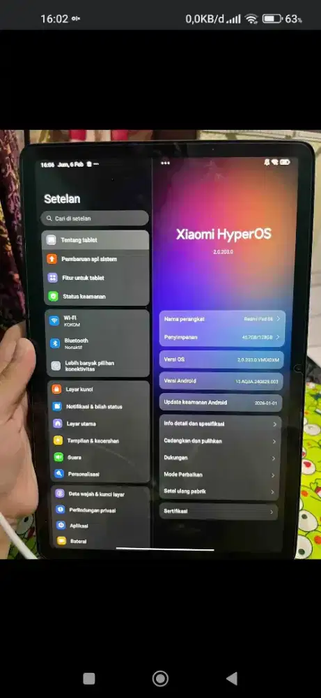 Xiomi pad SE fullset