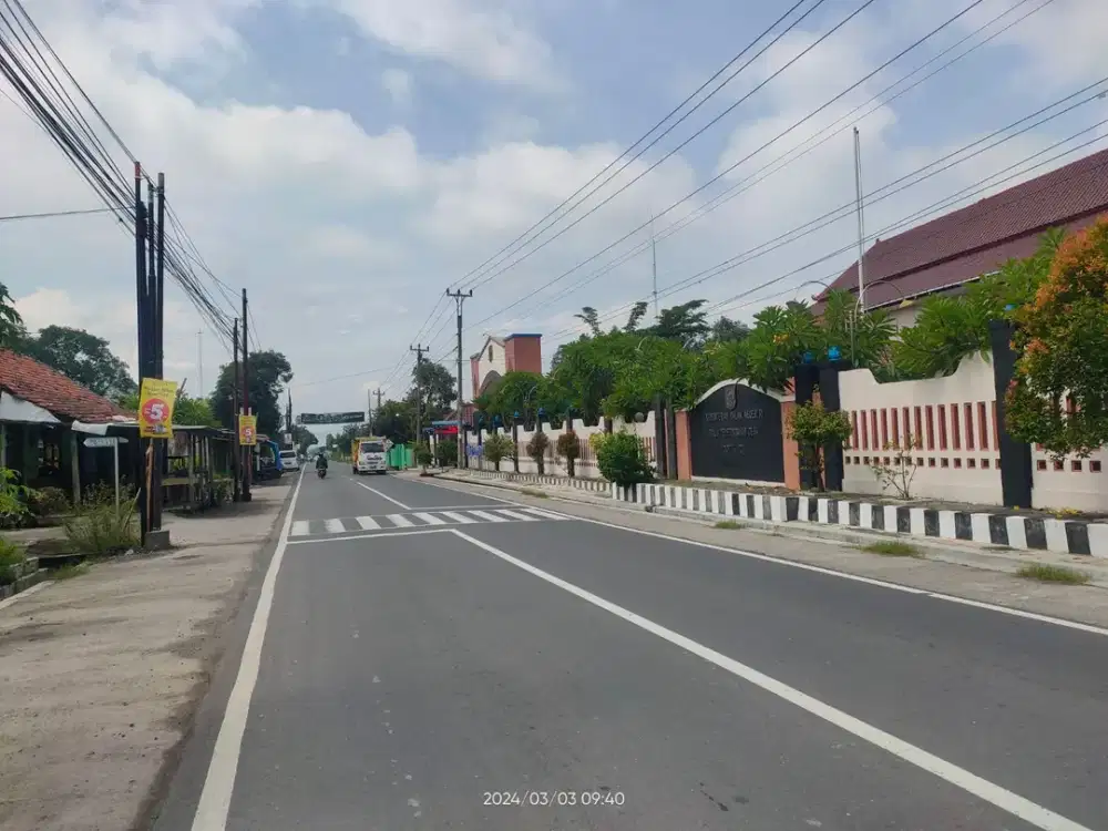 Dijual Tanah Pekarangan Kalasan Sleman Dekat RS Bhayangkara