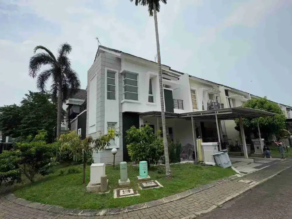 Dijual Rumah Hoek Cluster Fluorite Gading Serpong Tangerang