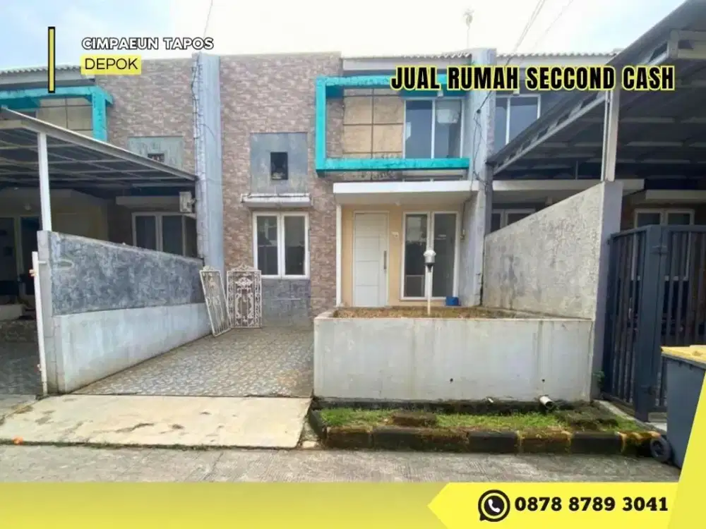 RUMAH DIJUAL CASH LT90 di Perum Permata Cimanggis Depok dkt Tol