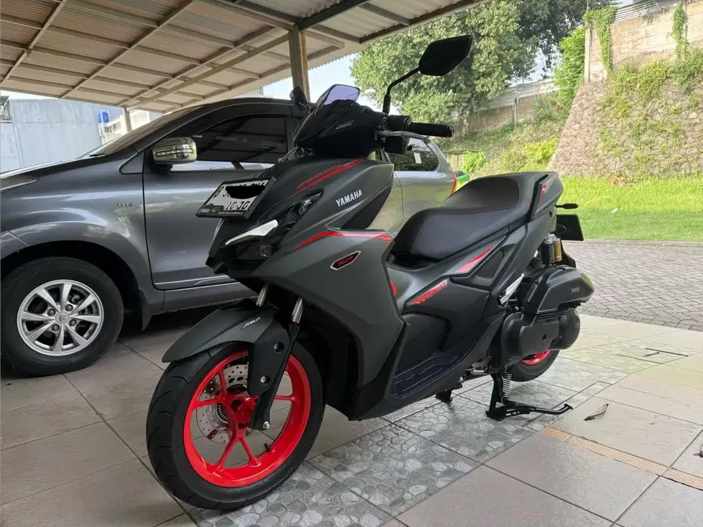 Km 600 Yamaha Aerox Alpha Turbo ABS 2025 Bln 10 Mulus 99%