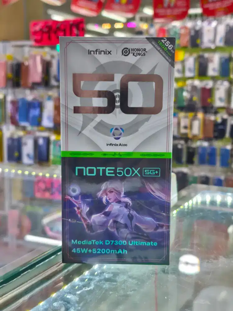 Infinix note 50X 8/256 5G plus garansi resmi