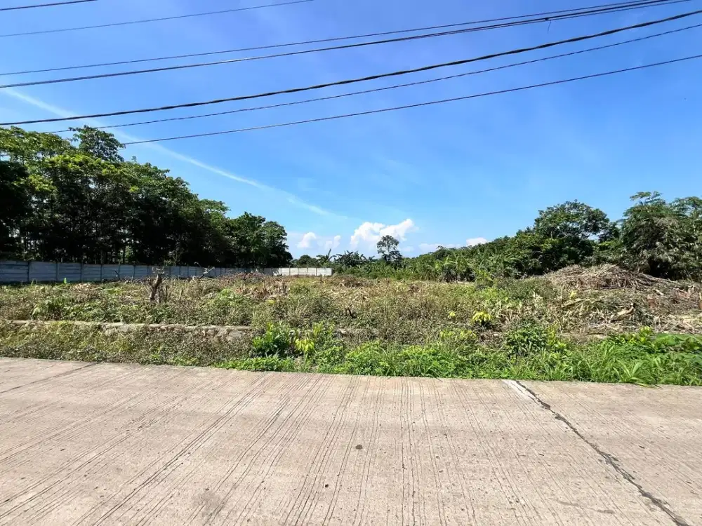 Kavling Strategis 11 Menit Stasiun Jatake Harga 1Jt-an